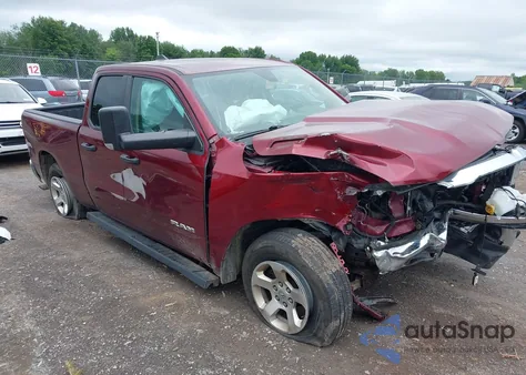 2019 Ram 1500 Tradesman 4X4 6'4 Box из США, поврежденный, VIN 1C6SRFCT7KN597796